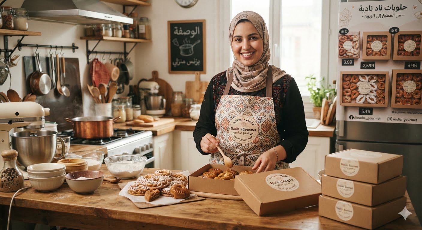 🧑🍳 من المطبخ إلى مشروع ناجح.. كيف تحوّل وصفة منزلية بسيطة إلى علامة تجارية؟