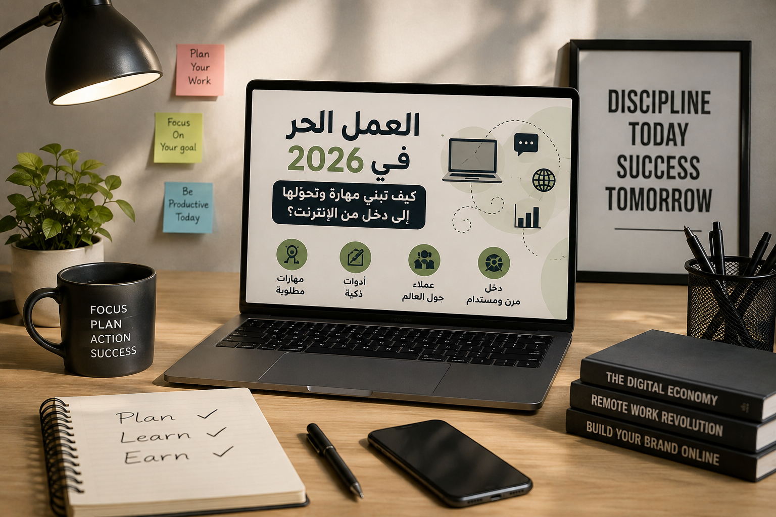 العمل الحر في 2026: كيف يمكن للشباب الجزائري بناء مسار مهني عبر الإنترنت؟